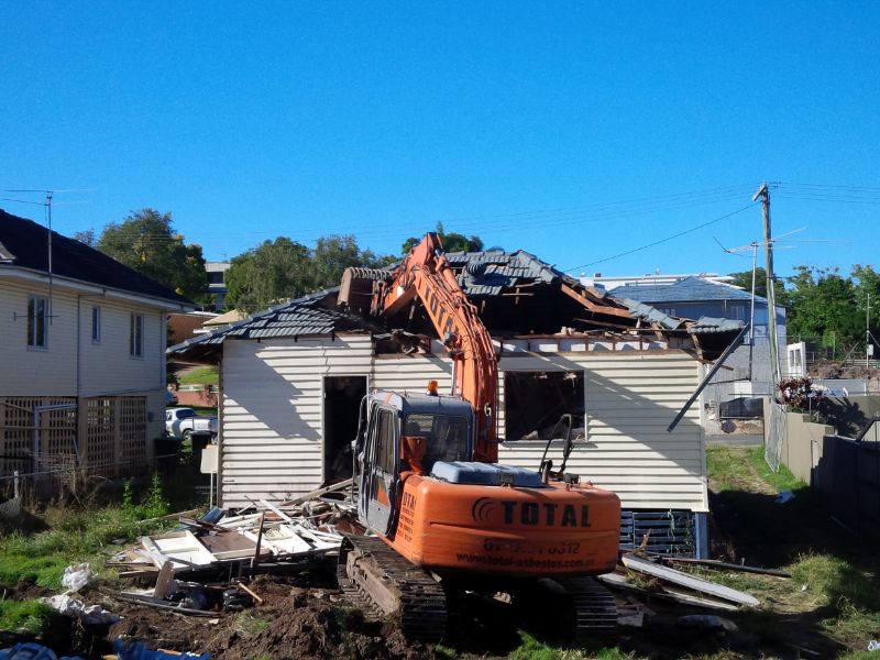 residential demolition in Brisbane